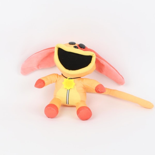 Ny Poppy Playtime Smiling Critters Poppy Smiling Doll Plys Legetøj [DB] Orange 20cm0.1kg As shown in the picture