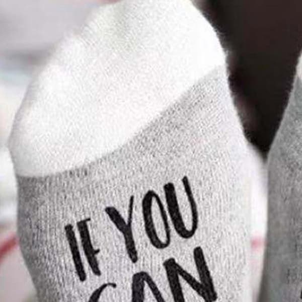1 par \"If You Can Read This\" sjove nyhedsstrømper mode bomuld efterår forår vinter strømpe gaver til M[DB]