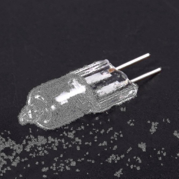 12v 20w 2 Pin G4 Base Halogenpære 4 stk. Varm Hvit Db