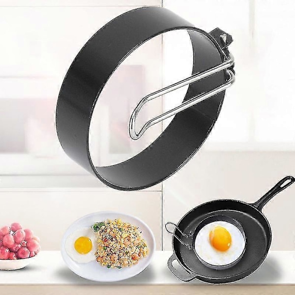 2-pack äggring, non-stick äggringar, pocherade äggringar, äggstekningsringar [DB]