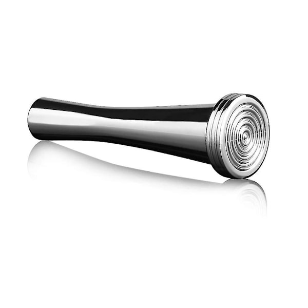 Kaffetamperfyldningsværktøj i rustfrit stål, espressotamper kompatibel til maskine Solid Tamper Tool [DB] Silver