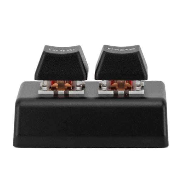 2-Tasters USB-C Programmerbart Tastatur med Kopier Lim inn for Spillkontor Media [DB]