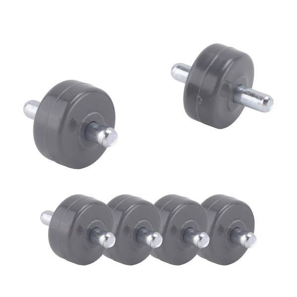 6 kpl Etupyöriä Imurille NV350 NV351 NV352 NV355 NV356E NV500 NV501 NV502 ja Muille [DB] Gray