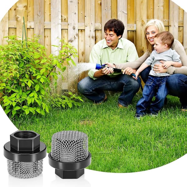 2 st slanginlopp filter filterinlopp sugh trädgårdsslang filter pumpinlopp filter spruta filter 7 8 Db