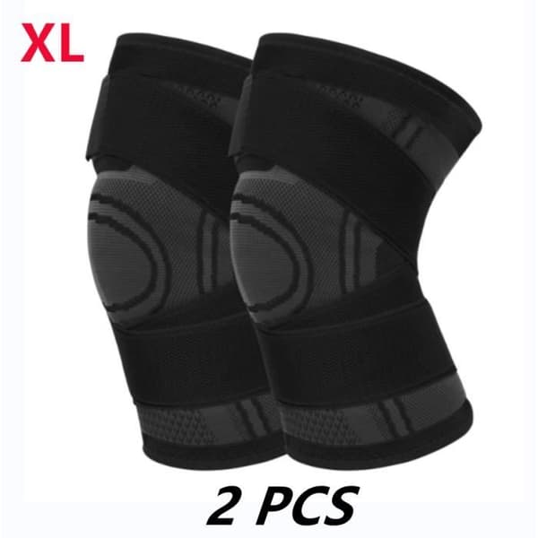 Kompressionsknästöd - Ej specificerat - Storlek XL - Spandex - Andningsbart - Justerbart[DB]