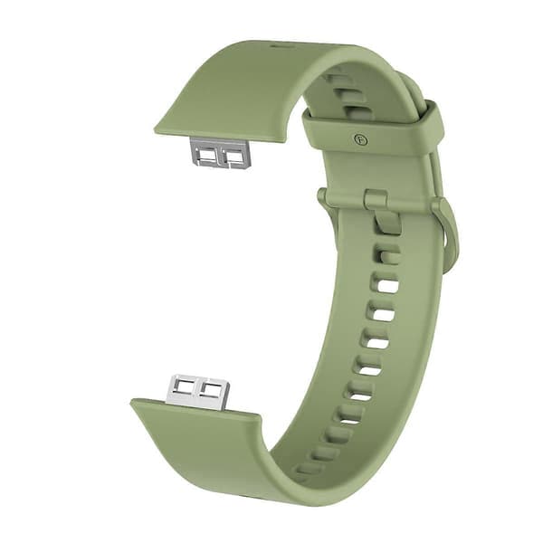 Blød silikone urrem til Huawei Watch Fit - [DB] Multicolor Green