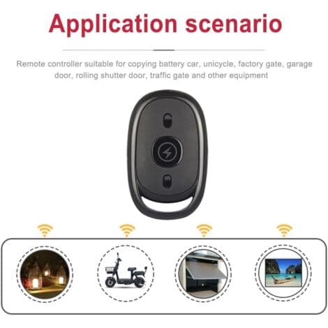 2-delad fjärrkontrollkopia 3-knapps smart duplicator 433 MHz högkänslig nyckelduplicator sändare[DB]