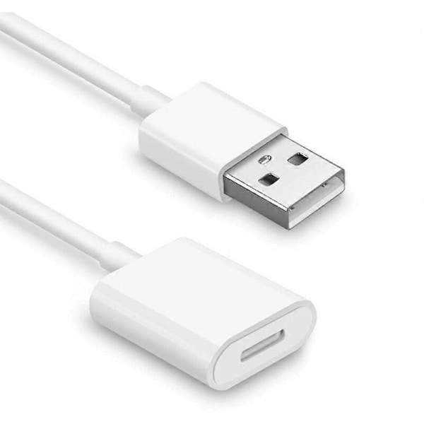 USB Lader Adapter for iPad Pro Apple Pencil Ladekabel Penn [DB] White
