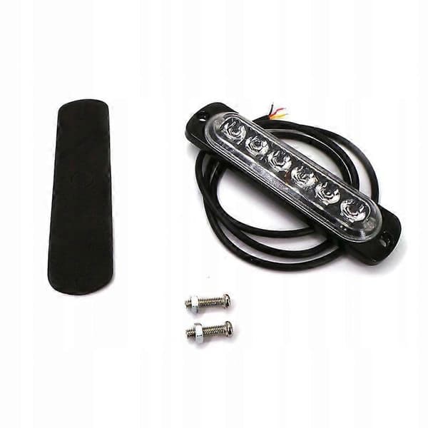 Sumuvalo 6 Led 12v-18v, Punainen [DB]