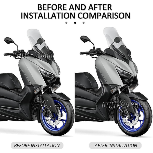 X-max 125 300 Side Guards Designet for å beskytte sidene av Yamaha Xmax125 Xmax300 motorsykkel fra riper 2021 2022 db XMAX 125 - 300