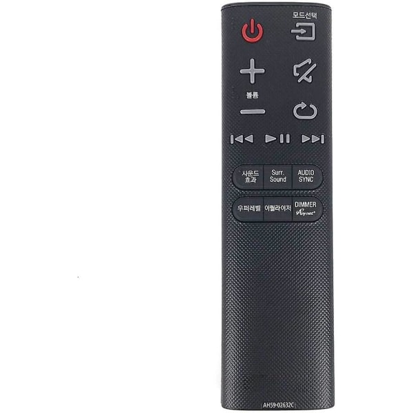 Ah59-02632c for Samsung Sound Bar System Fjernkontroll Ah5902632a [DB]