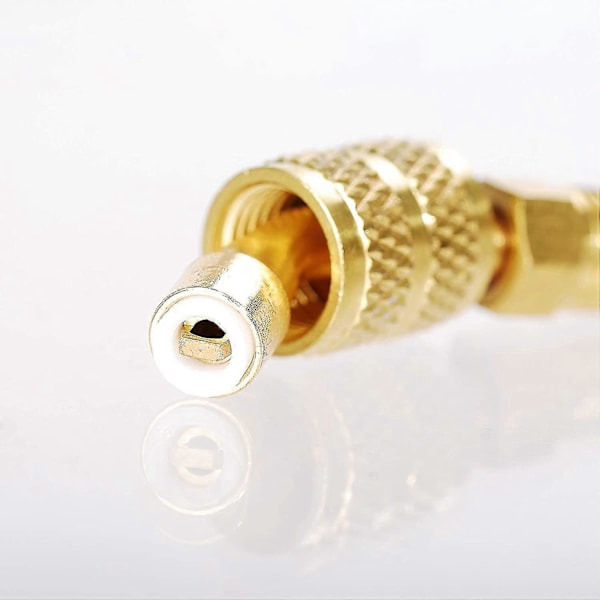 2 stk. R410a adaptere til split 5/16\" hun hurtigkoblinger 1/4\" han db