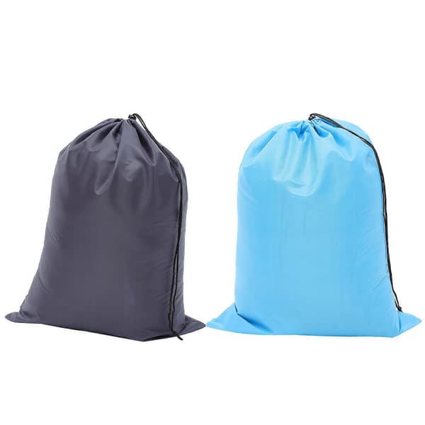 Snavsetøjspose Vandtætte Vasketøjsposer Snøre 2 Stk Polyester[DB]