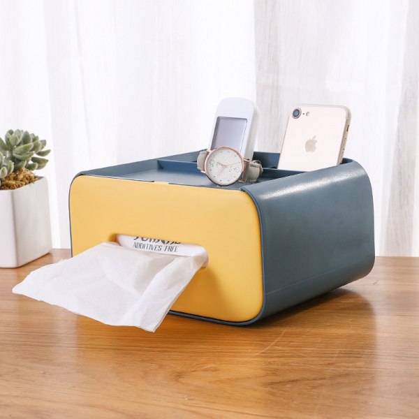 Serviettboks, klokketelefonbriller, arrangør, garderobe, hjem, oppbevaringsbokser, stue, papirskuff