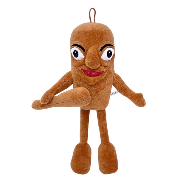 Tralalero Tralala Leksak Gosedjur Italiensk Brainrot Djur Leksaksdocka Present till Fans Pojkar Flickor [DB] Wooden Man