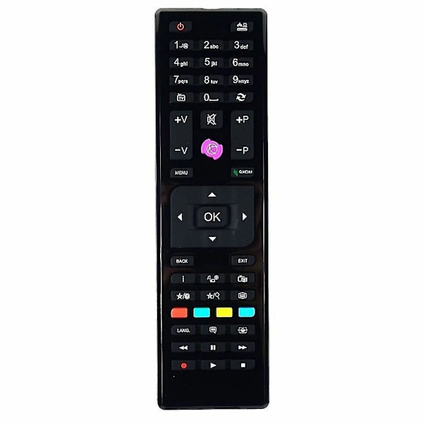 Rc4875 Fjernkontroll Erstattet For Techwood/finlux Shar Tv Hdtv Erstatningsfjernkontroll Rc-4875 Reservedel {DB}