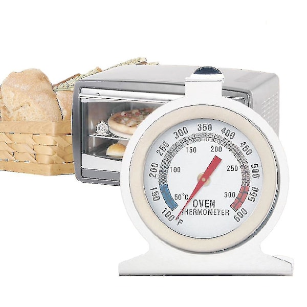 Rostfritt Stål Instant Read Ugn Grill Rökare Övervaknings Termometer [Db]