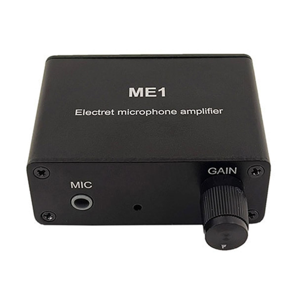 3,5 mm Me1 kondensatormikrofon Hörlursförstärkare Ljudförförstärkare Mixing Board
