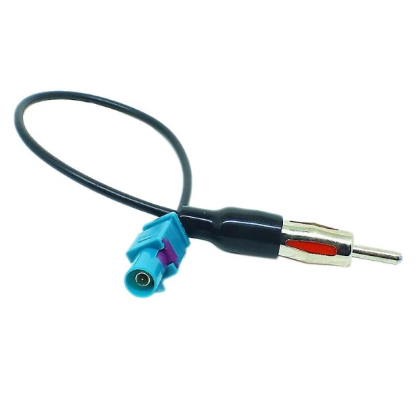 Universal Fakra till DIN Bilstereo Radioantenn Adapter Mastantenn Adapter DB black