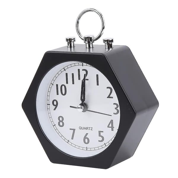 Stille Blød Vækkeur Børn Vækkeur Timer Digitalt Ur (Sort) [DB]