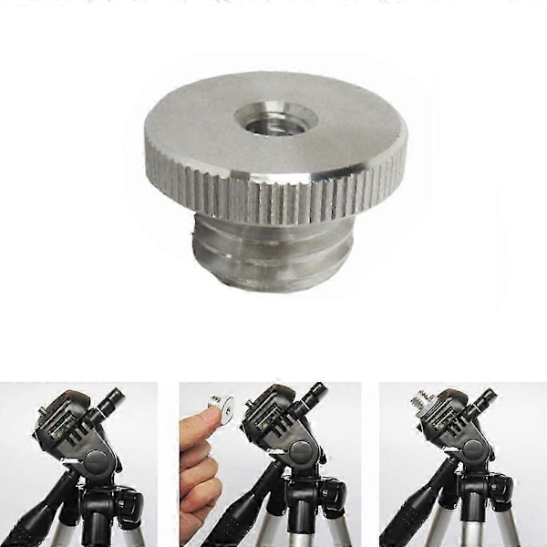 1/4' till 5/8\" Skruvadapter för 1/4' Gänga Lasernivå Avståndsmätare Stativ Lucky_B db