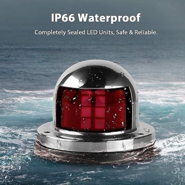 Pari Led-navigointivaloja, merenkulun navigointisignaalivalot [DB]