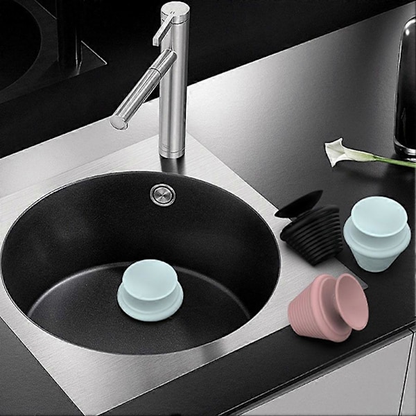 Universal Stop Prop til Badekar Bad Aftapning Badekar Stop Aftapning Prop [DB] Black