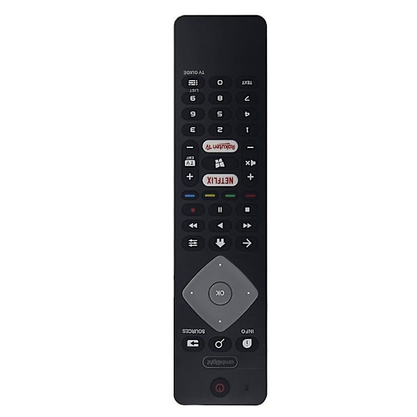 Fjernbetjening til Brc0884402/01 43pus6704/12 50pus6704/12 55pus6704/12 4k Uhd Smart Tv () [DB] Black