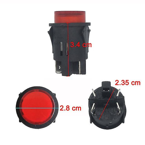 Sähköautot lapsille sähköauto kytkin leluauto sähkömoottoripyörä kytkin kauko-ohjattava auto kytkin moottoripyörätarvikkeet [db] 4 foot switch