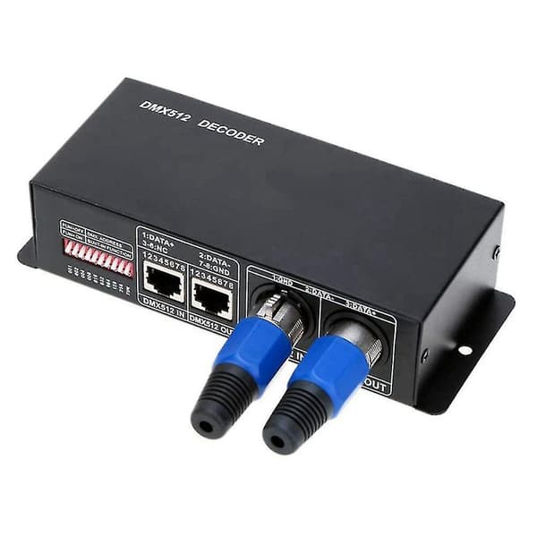 Dmx512 Dekoder Led Dimmer Driver Rgbw Kontroller -512 4 Kanaler Dekoder Kontroller Dimmer For Rgbw db