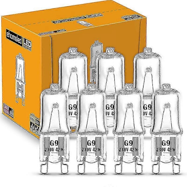 10 kpl G9 28w/40w himmennettävät 370 lumenin C-luokan halogeenivalaisimet db