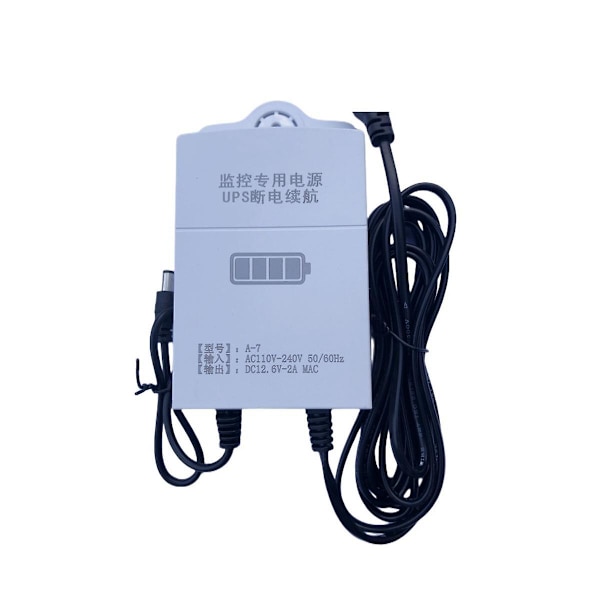 12v-2a afbrydelig strømforsyning til wifi, router, modem, sikkerhedskamera mini ups batteri backup surg