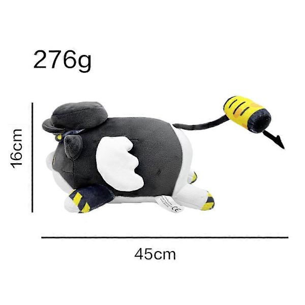 N DOG MURDER DRONES PLUSH uskyldig dræberhund blød legetøjsdukke [DB] yellow Visible picture