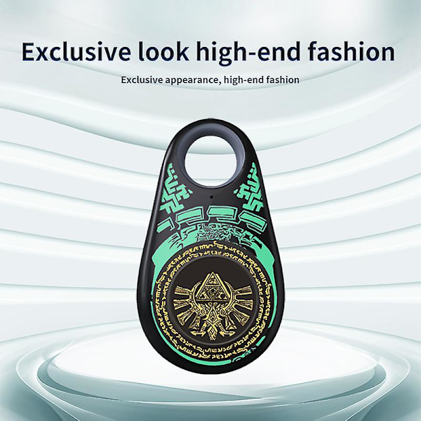 Ubegrenset Amiibo Link Bluetooth-nøkkel App-støtte For Zelda Splatoon 3 [db] Black - Green