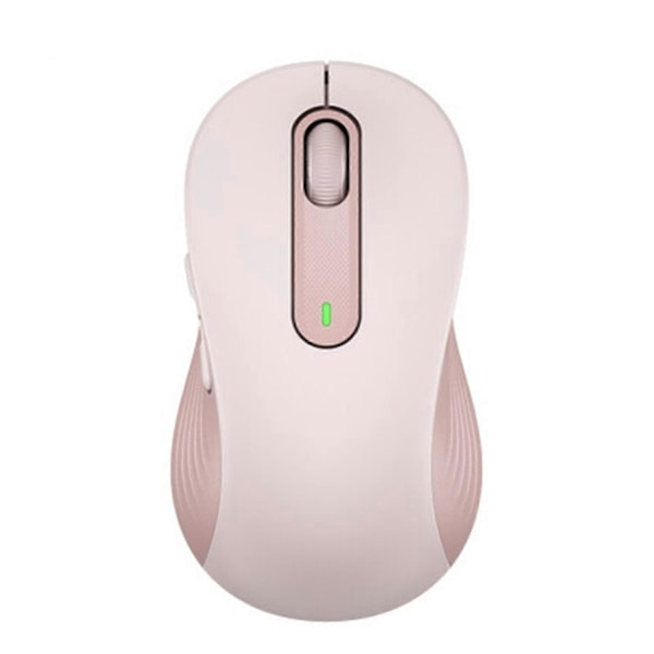 M650 Trådløs Mus 2.4GHz Bluetooth-kompatibel Dual Modes Ergonomisk DPI Justerbar Lydløs Mini [db] Pink