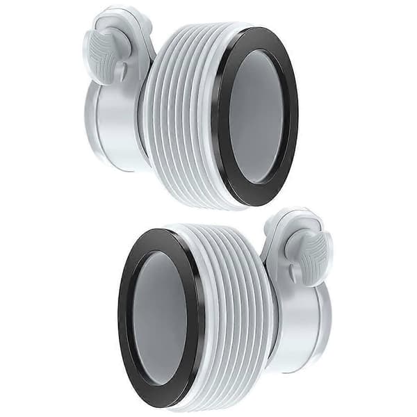 Sett med 2 adaptere for filterpumpe fra 32 til 38 mm [DB]