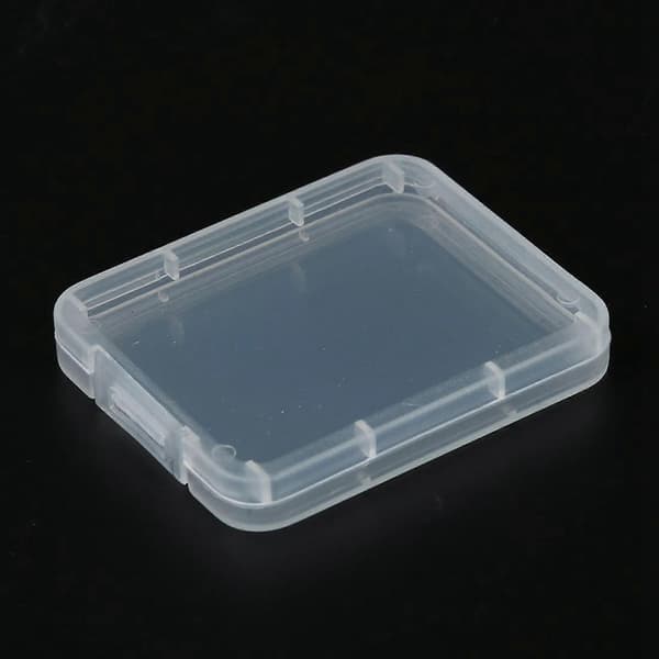20 st plastfodral för minneskort SD SDHC XD MMC CF förvaringsbox transparent[DB]