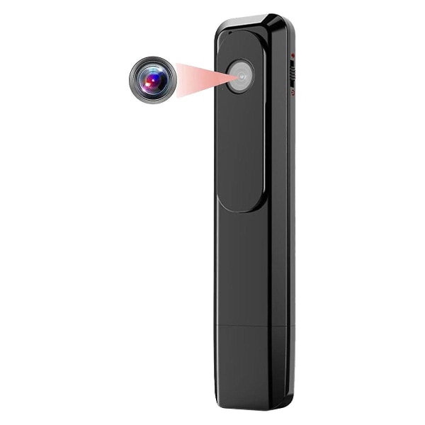 Minikamera 1080p högupplöst videoinspelare Mini portabel kamera med nattseende minikameraövervakning
