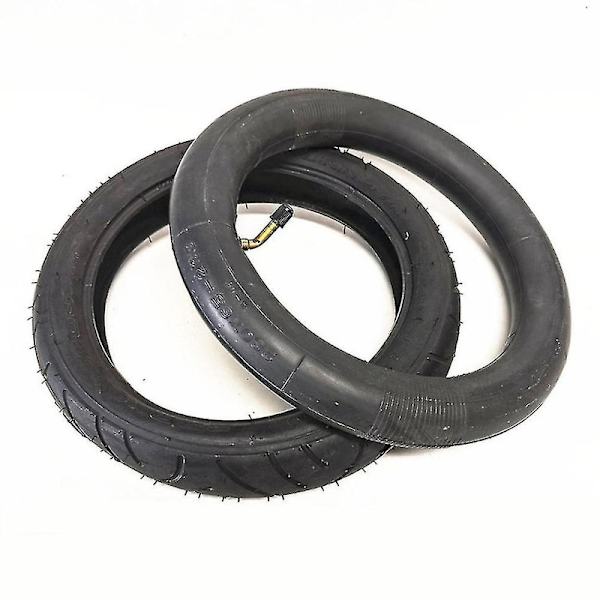 1x 12 tommer 280 x 65-203 fortykke dæk og slange til klapvogn børnebil baby barnevogn indre ydre dæk børns trehjulede cykel [DB] A set