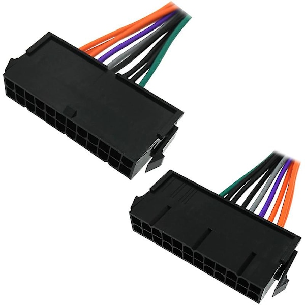 24-bens til 8-bens ATX PSU-adapterkabel til 3020 7020 9020 T1700 12-tommer (30 cm)  [dB} Random Color