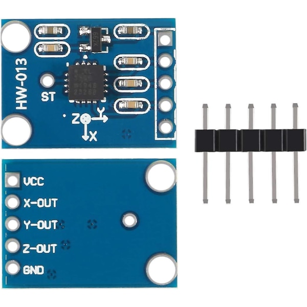 3-akset akselerometer vinkeltransduser sensor (adxl335, Gy-61 modul, analog utgang)