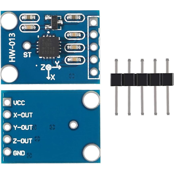 3-axlig accelerometer vinkelgivare sensor (adxl335, Gy-61 modul, analog utgång)