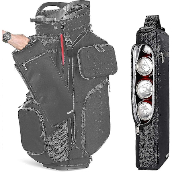 Golf Kylväska - Golftillbehör för Män och Små Mjuka Kylväskor Isolerad Ölkylare Rymmer En [Db]