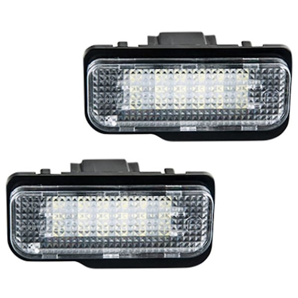 Bil LED Nummerplate Lys Nummerplate Lys For - W203 5d/w211/w219/r171 db transparent color  black
