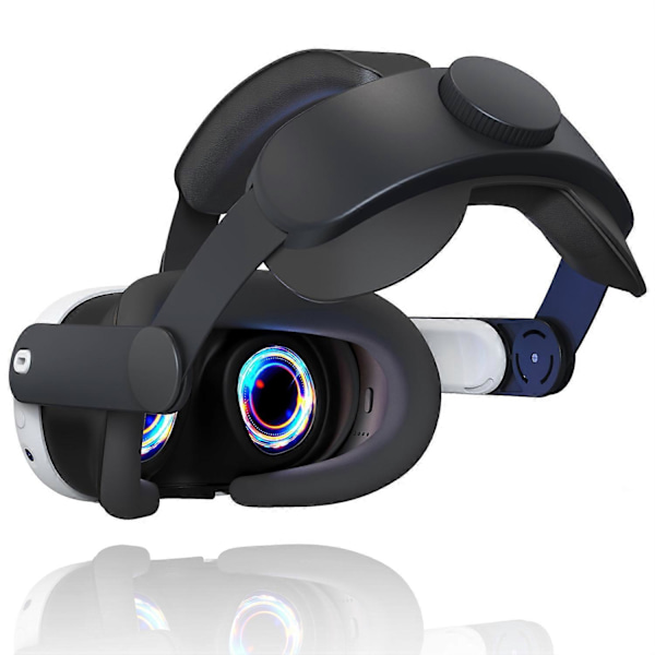 Säädettävä Vaihtopääpanta Meta Quest 3 -päähän kiinnitettävään älykkääseen VR-lasisarjaan - [DB] Multicolor Black