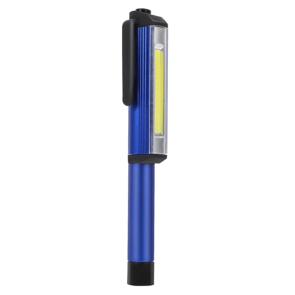 LED-taskulamppu LED-taskulamppu taskulamppu COB-taskulamppu LED-taskulamppu leirintaskulamppu taskulamppu magneettinen työvalo {db} Blue 16X2.8X1.6CM