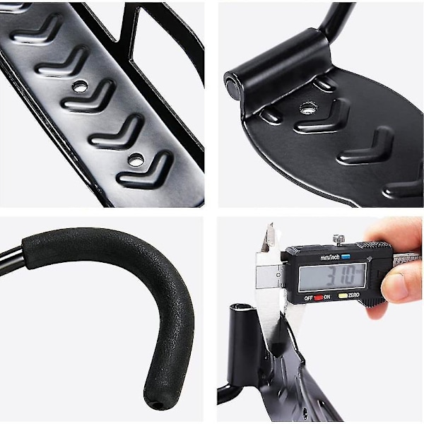 Cykelhängare, 2-pack Tungviktscykelväggkrokfäste {DB}