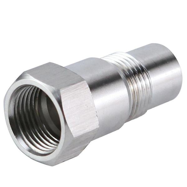 Syre O2-sensoravstånd Adapter Bung - Åtgärda Kontrollmotorlampa - 1 st { DB} Silver