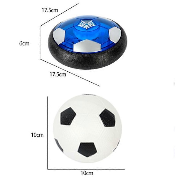 Svävande fotboll barnhockeykollisionboll med boll inomhus elektrisk leksakspresent db