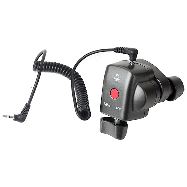 Kamera Zoom Controller DV Kabel 2.5mm Holdbar Kamera til Fjernbetjening til Videokameraer, Fjernbetjening Camc {DB} black